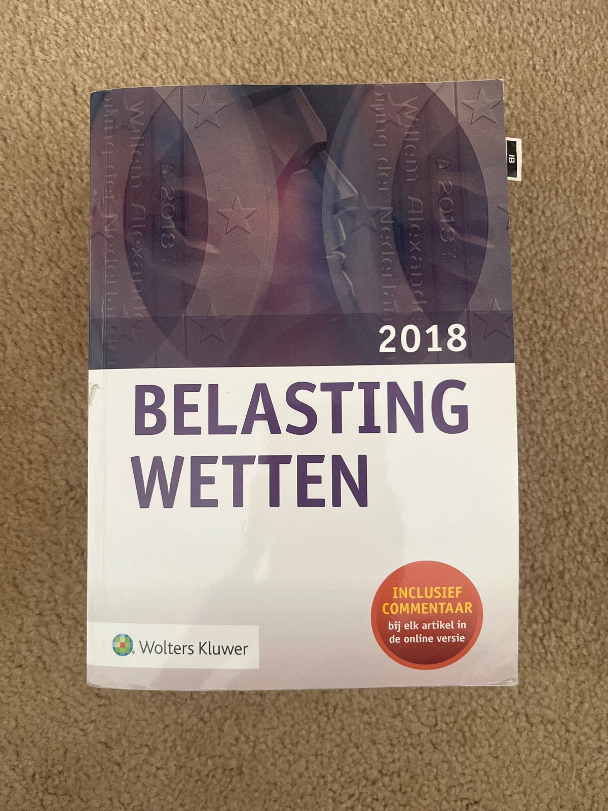 Belastingwetten 2018 - Wolters Kluwer (incl. commentaar), Ophalen of Verzenden, Gamma, Zo goed als nieuw, HBO