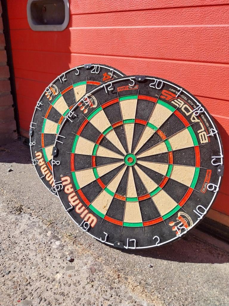Winmau Blade 5 Dual Core Dartbord - zgan, Sport en Fitness, Darts, Ophalen, Nieuw, Dartbord