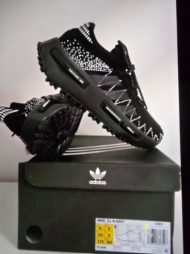 Neighborhood x adidas NMD_S1 , Zwart, Boots, Nieuw, Ophalen of Verzenden