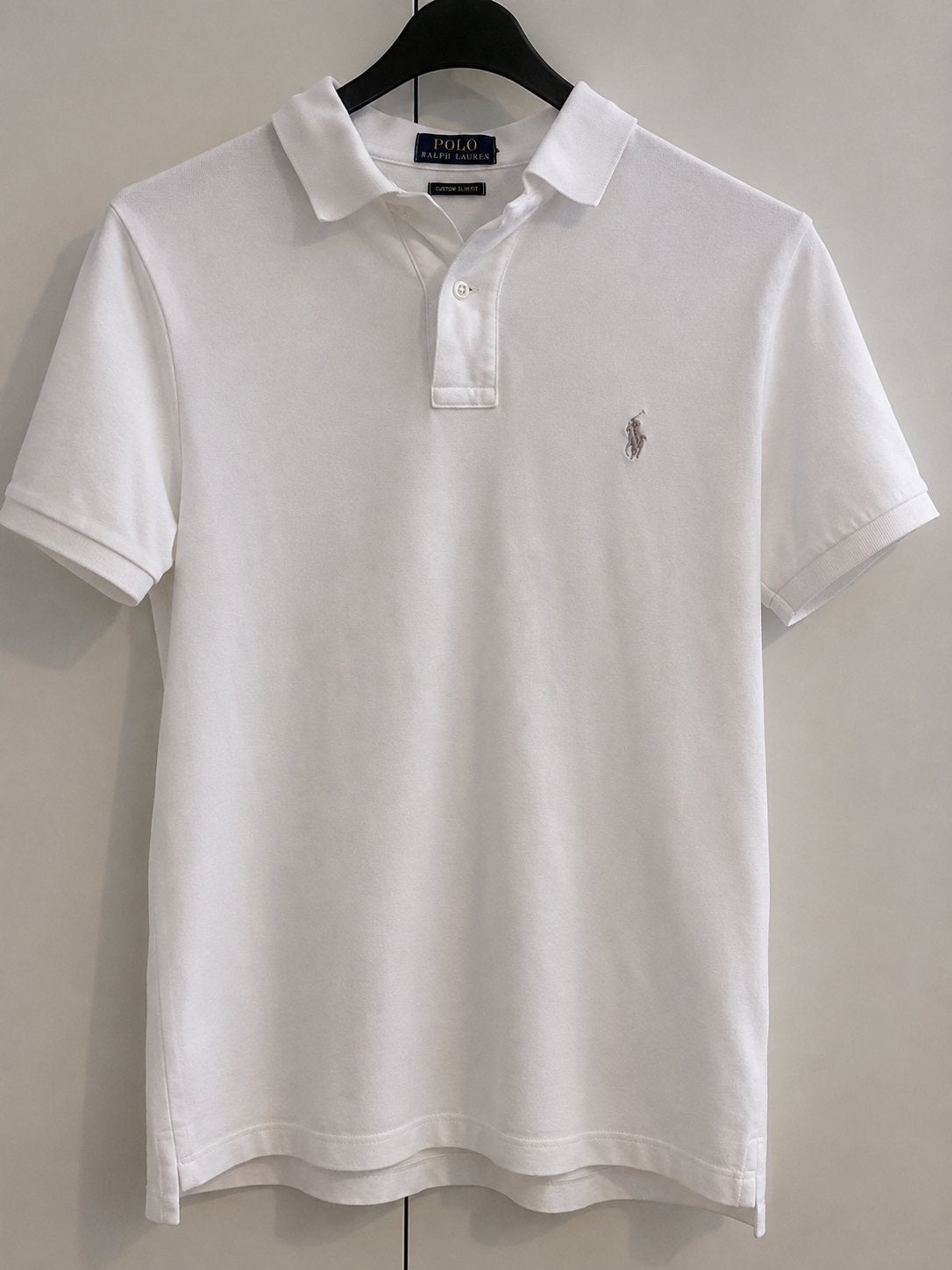 Ralph Lauren Polo Shirt - Wit - Maat M, Verzenden, Zo goed als nieuw, Maat 48/50 (M), Wit