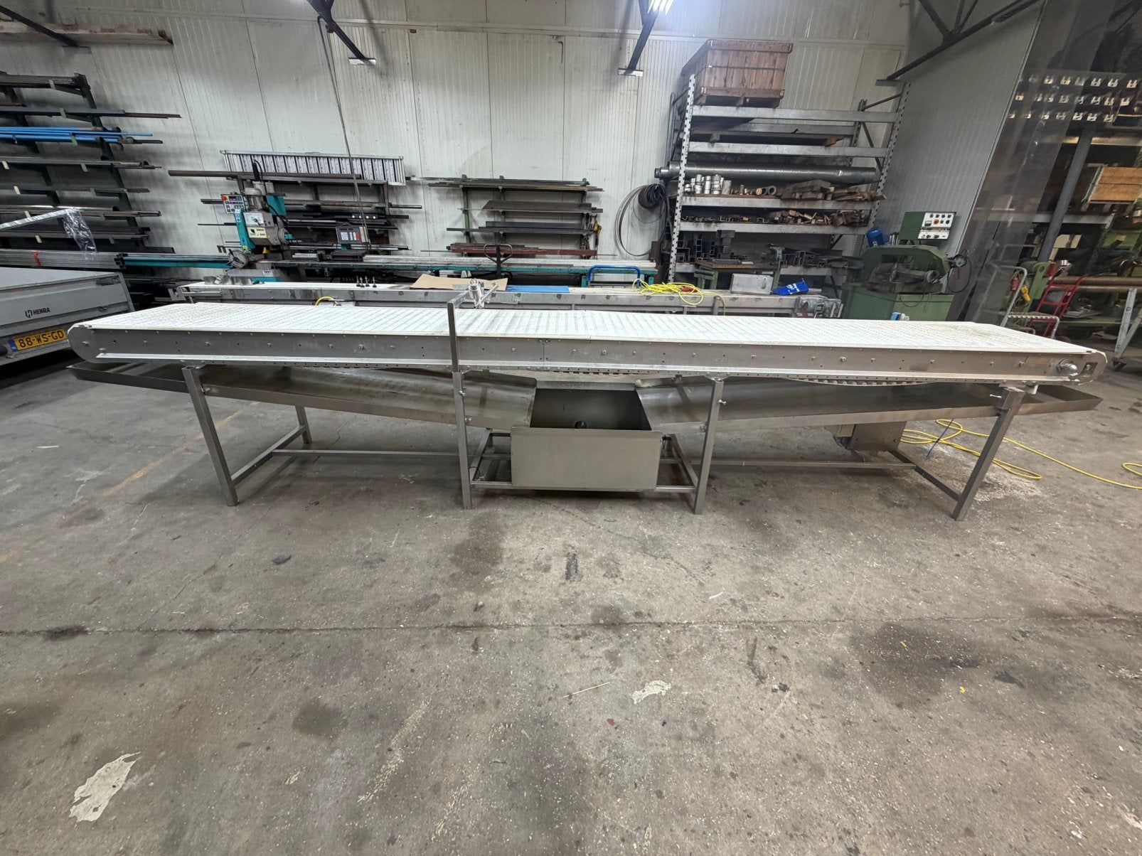 Transportband voedingsmiddelenindustrie Lg 5200, Br 625