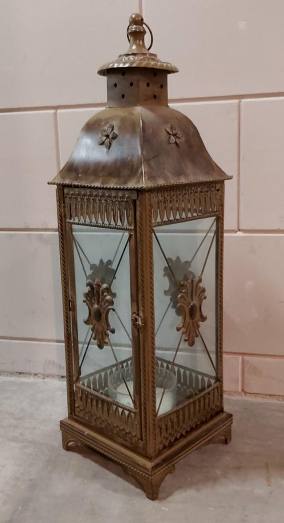 Groot windlicht / Lantaarn, Ophalen, Overige kleuren, 50 tot 75 cm, Nieuw