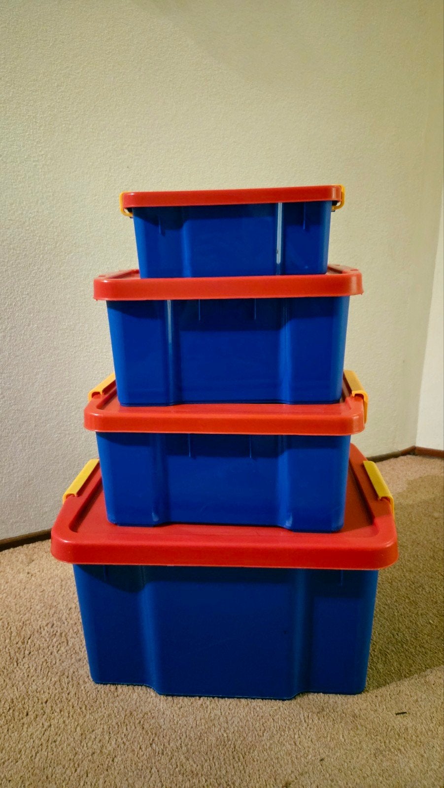 Set opbergboxen van 4 stuks, Ophalen, Zo goed als nieuw, Jongen of Meisje