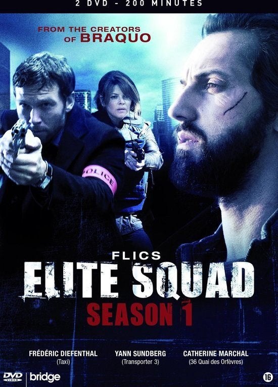 Elite Squad seizoen 1, Cd's en Dvd's, Dvd's | Thrillers en Misdaad, Vanaf 16 jaar, Nederlands, Ophalen of Verzenden, Zo goed als nieuw