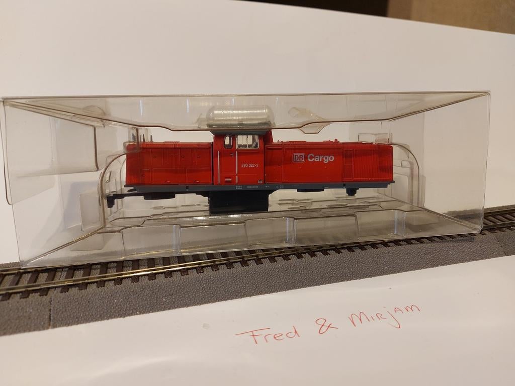 Trix DB Cargo Br 290 022-3 kap en ovp, Hobby en Vrije tijd, Modeltreinen | H0, Ophalen of Verzenden, Gelijkstroom, Locomotief
