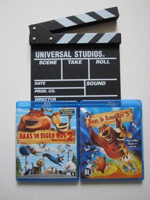 Baas in eigen bos 1 of 2 = Open season Blu-Ray Bluray, Cd's en Dvd's, Blu-ray, Ophalen of Verzenden, Nieuw in verpakking, Tekenfilms en Animatie