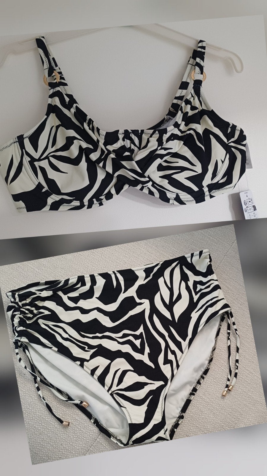 Fantasie Bikini Set 85D/Broekje XL - Nieuw met kaartjes, Kleding | Dames, Badmode en Zwemkleding, Zwart, Fantasie, Nieuw, Ophalen of Verzenden