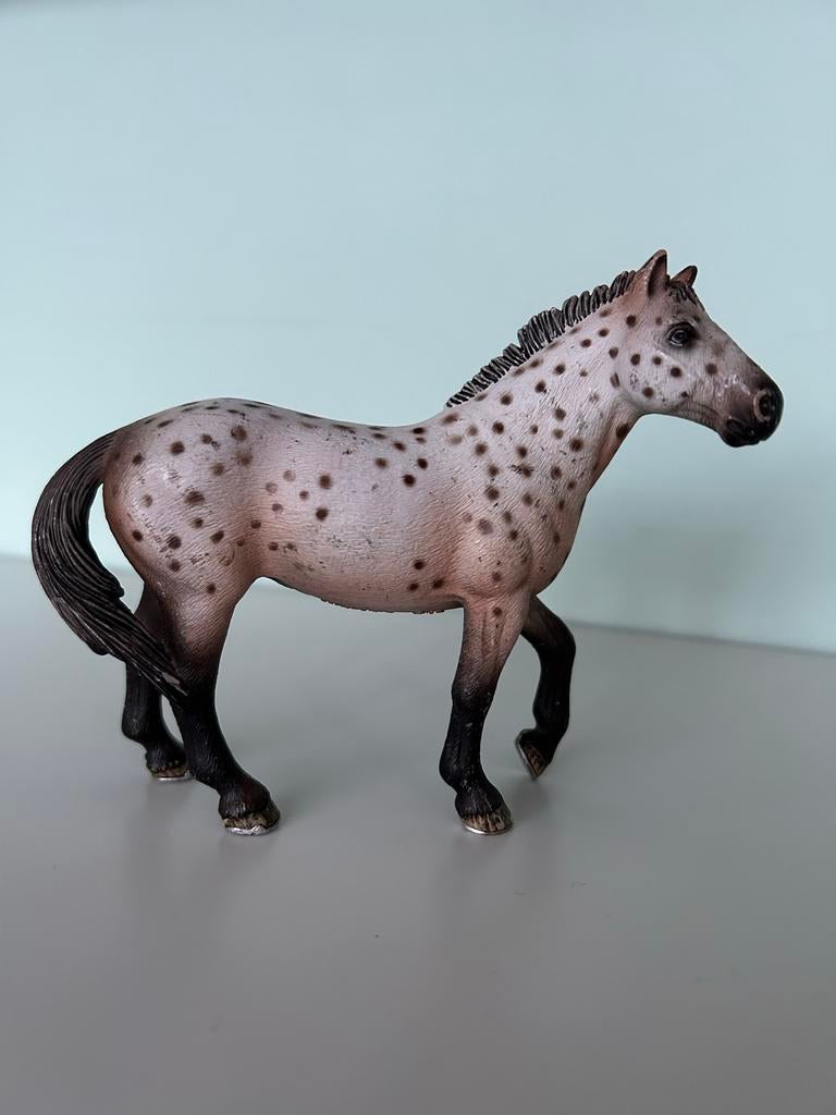 Schleich Knabstrupper Hengst 2010 - Gebruikt, Ophalen of Verzenden, Gebruikt, Jongen of Meisje