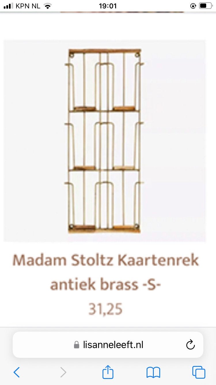 Opzoek naar dit kaartenrek…, Ophalen, Zo goed als nieuw