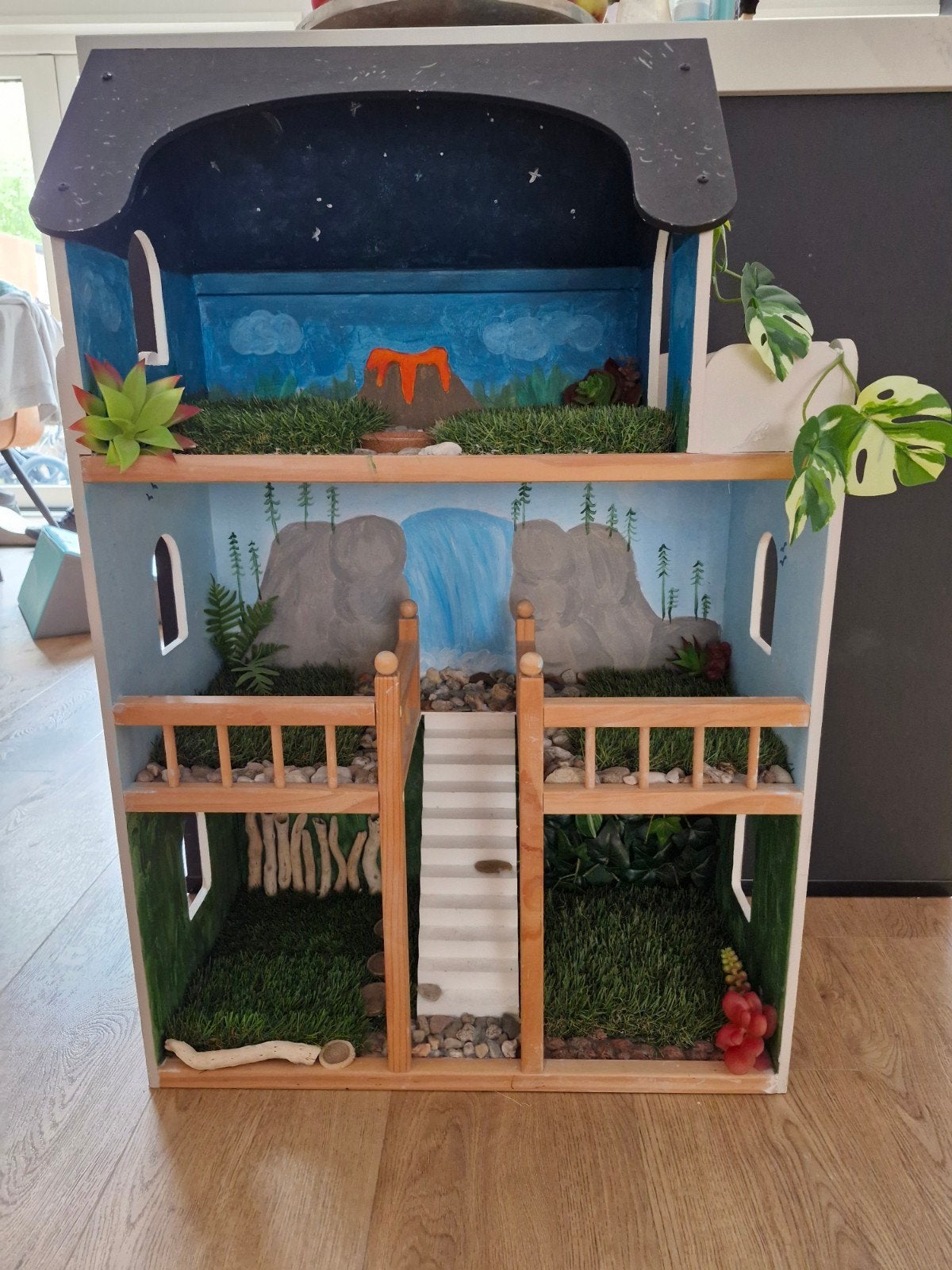 omgetoverd poppenhuis tot dinohuis, Ophalen, Gebruikt, Overige typen