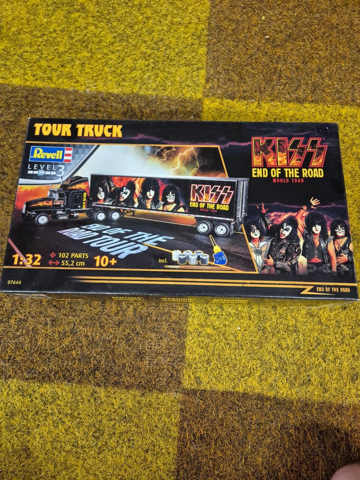 Revell 07644 Kiss tour truck, Revell, Groter dan 1:32, Nieuw, Ophalen of Verzenden