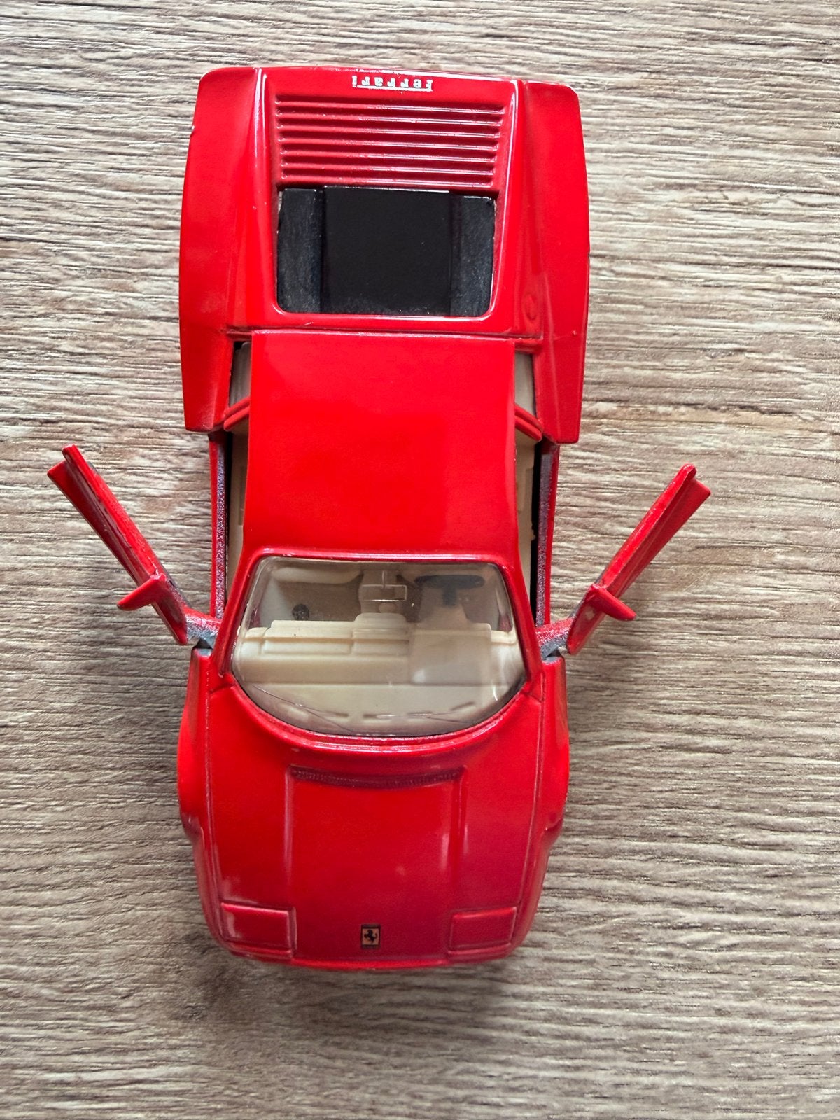 Mooie rode Ferrari 512TR schaalmodel van Majorette, Verzenden, Zo goed als nieuw, Auto, Overige merken