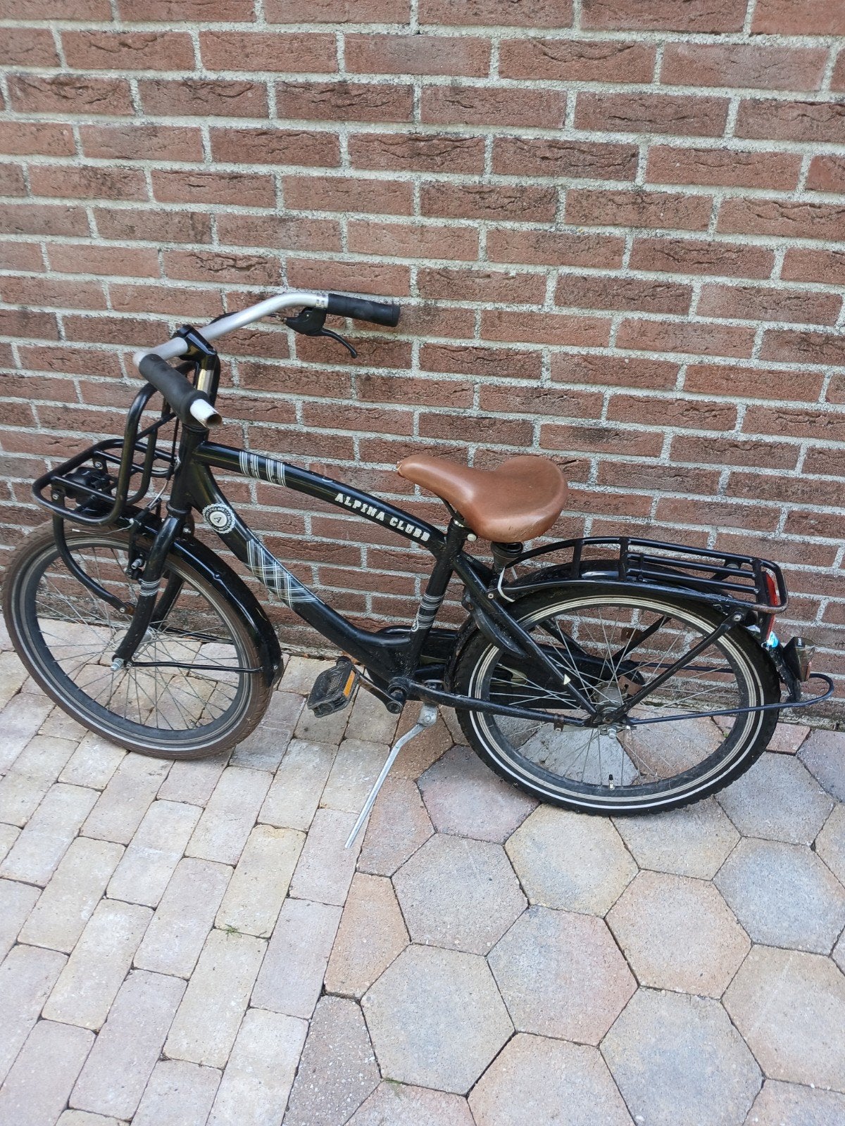 Jongens fiets 22 inch, Fietsen en Brommers, Fietsen | Jongens, Ophalen, Gebruikt, 22 inch, Alpina