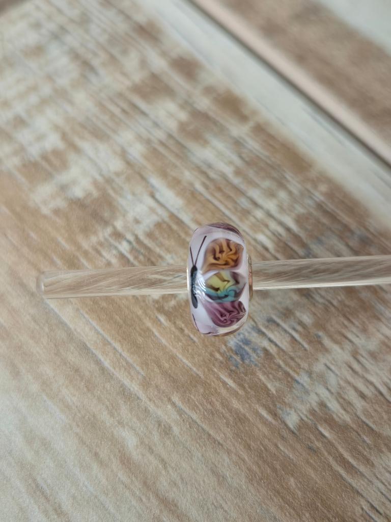 Trollbeads Uniek  Butterfly CC, Glas of Kristal, Nieuw, Ophalen of Verzenden, Trollbeads