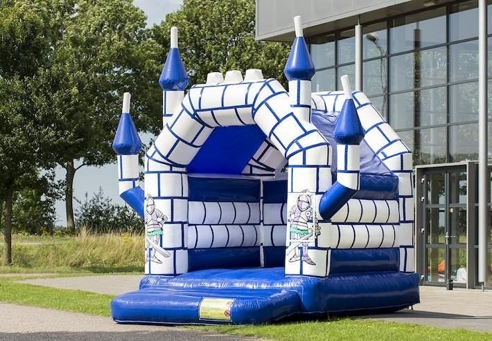 Midi Kasteel Springkussen – weekendverhuur, Ophalen, Zo goed als nieuw, Verjaardag