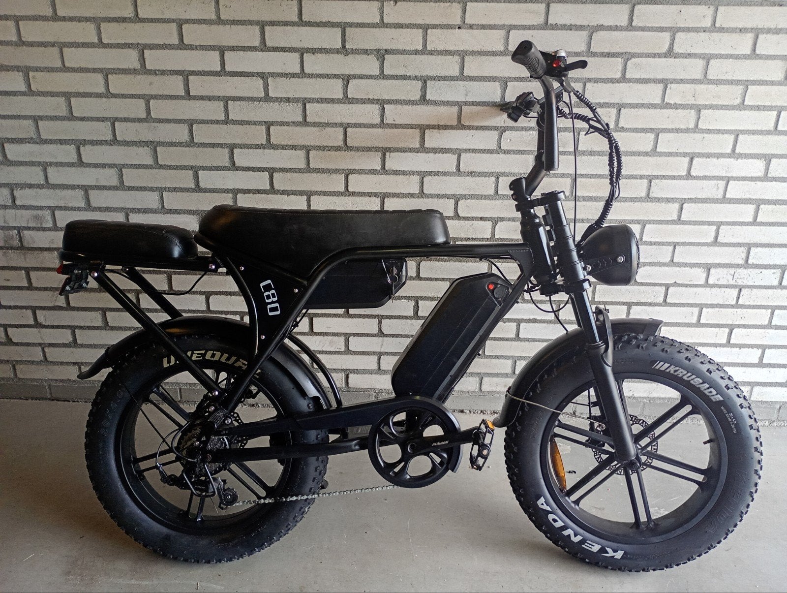 Stoere Fatbike dubbele accu - Zo goed als nieuw, Ophalen, Zo goed als nieuw, Overige merken