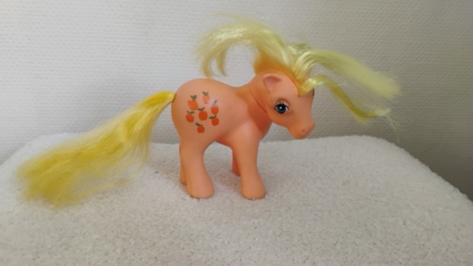 Vintage My Little Pony G1 Applejack (1983) - Hasbro Italië, Verzamelen, Ophalen of Verzenden, Gebruikt
