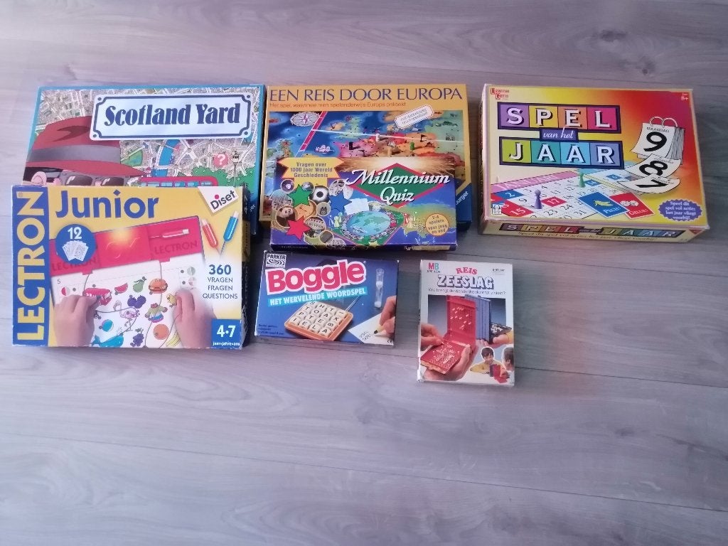 Spelletjes, Vijf spelers of meer, Ophalen, Gebruikt