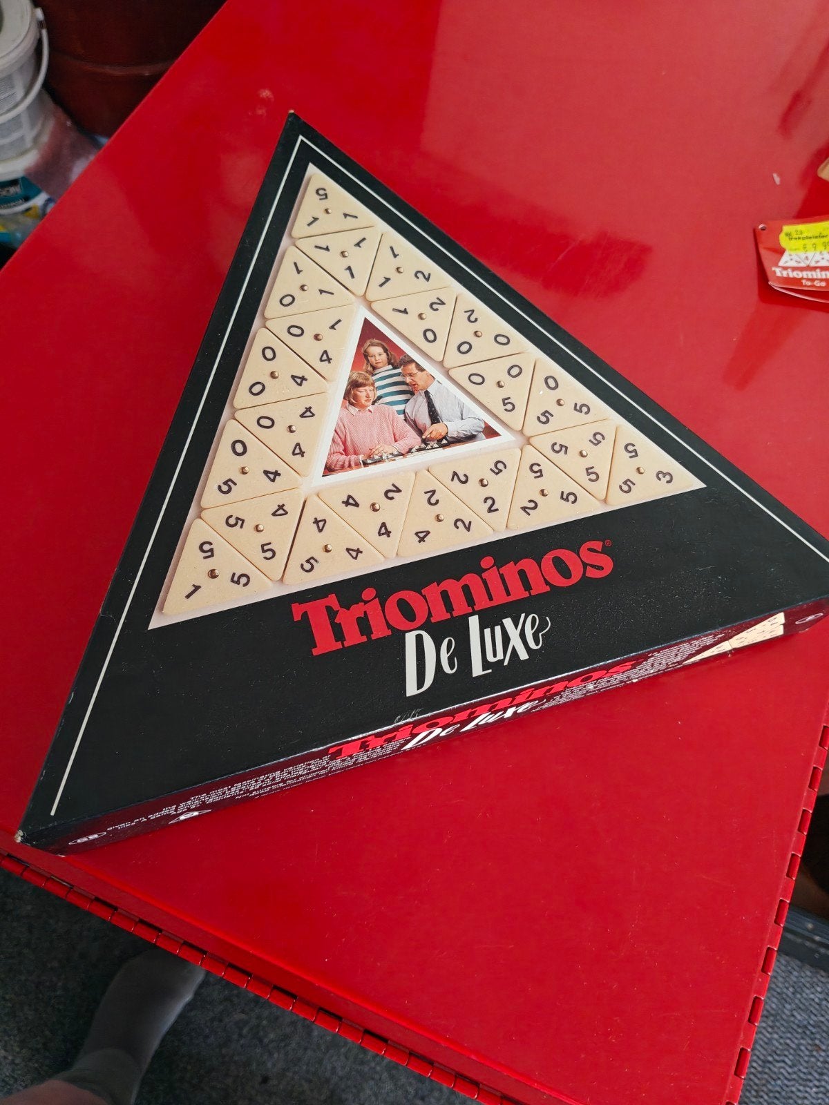 Triominos vintage, Ophalen of Verzenden, Gebruikt