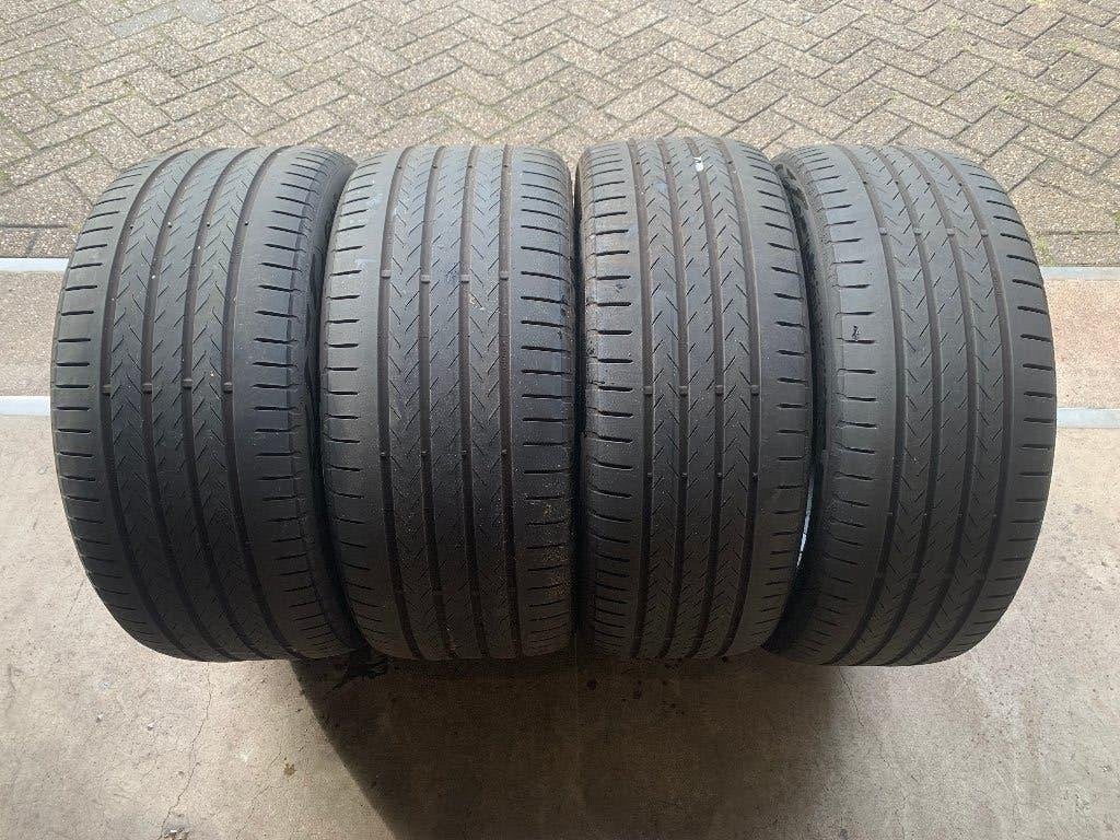 4X CONTINENTEL BANDEN 285 40 R20 + 255 45 R20 ECO 6  5,5MM, Auto-onderdelen, Banden en Velgen, Gebruikt, 285 mm, ., Ophalen of Verzenden