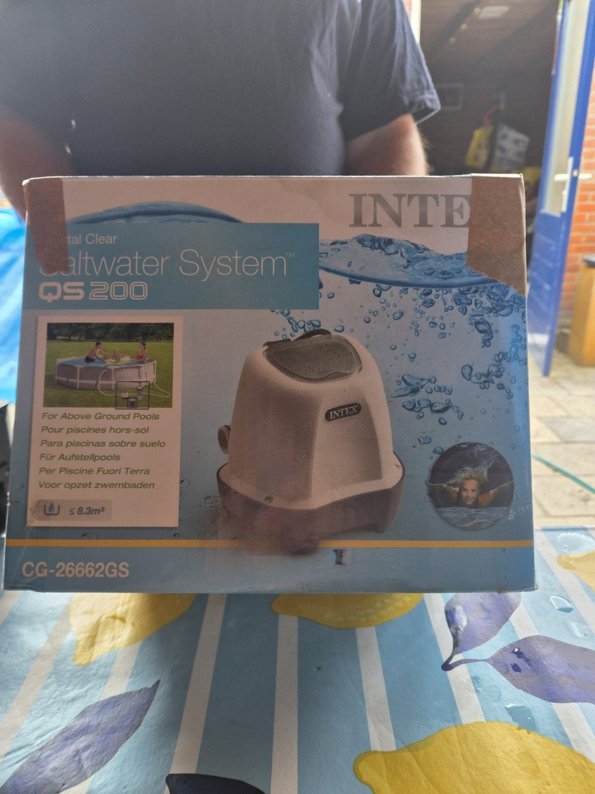 Intex Saltwater System QS200 Zoutwatersysteem Zwembad, Ophalen, Gebruikt, Overige typen