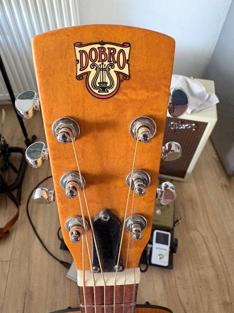 Epiphone Dobro Hound Dog Deluxe Resonator + Fishman Pickup, Muziek en Instrumenten, Ophalen of Verzenden, Zo goed als nieuw, Western- of Steelstringgitaar
