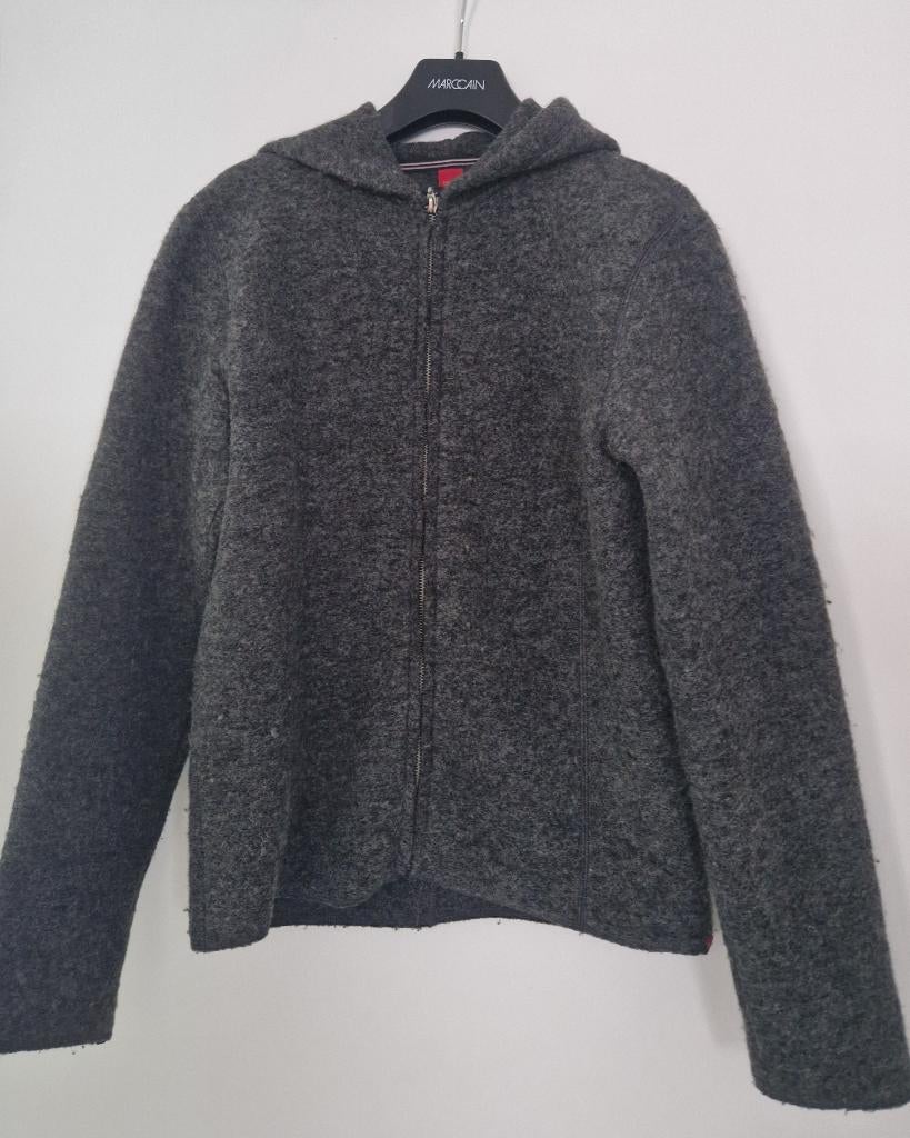 Grijs fleece jasje/vestje - maat M  - Esprit, Maat 38/40 (M), Ophalen of Verzenden, Jasje, Grijs