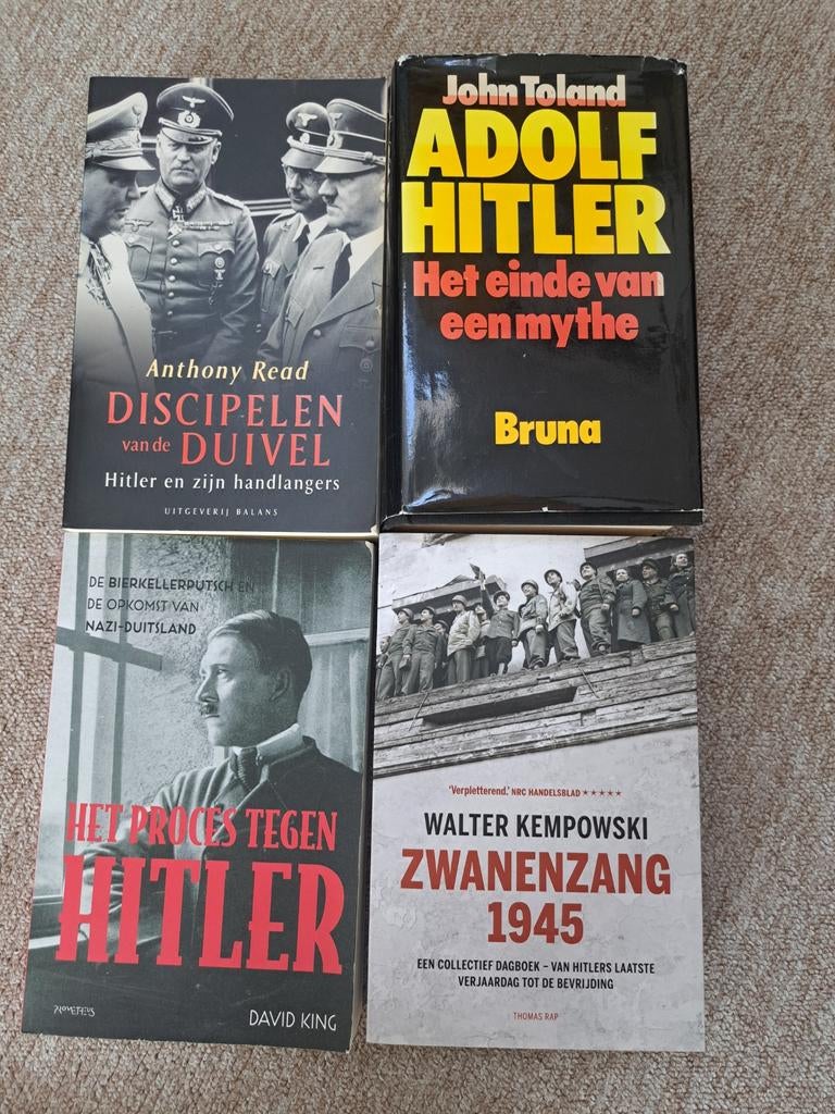 Hitler & WO2 Boekenpakket: 4 Historische Werken, Diverse auteurs, Ophalen of Verzenden, Algemeen, Tweede Wereldoorlog