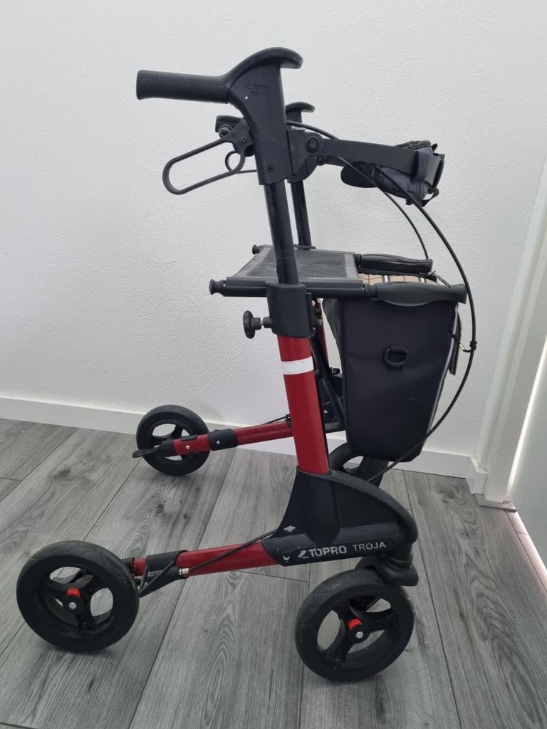 Rollator topro troja, Ophalen