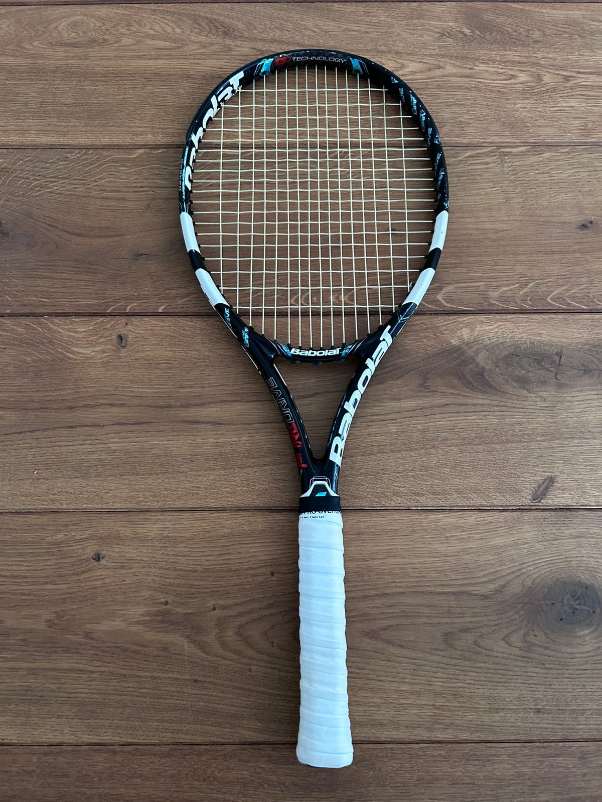 Te koop Babolat Pure Drive 300 gram gripmaat 3  €65, Gebruikt, Verzenden, Racket, L3