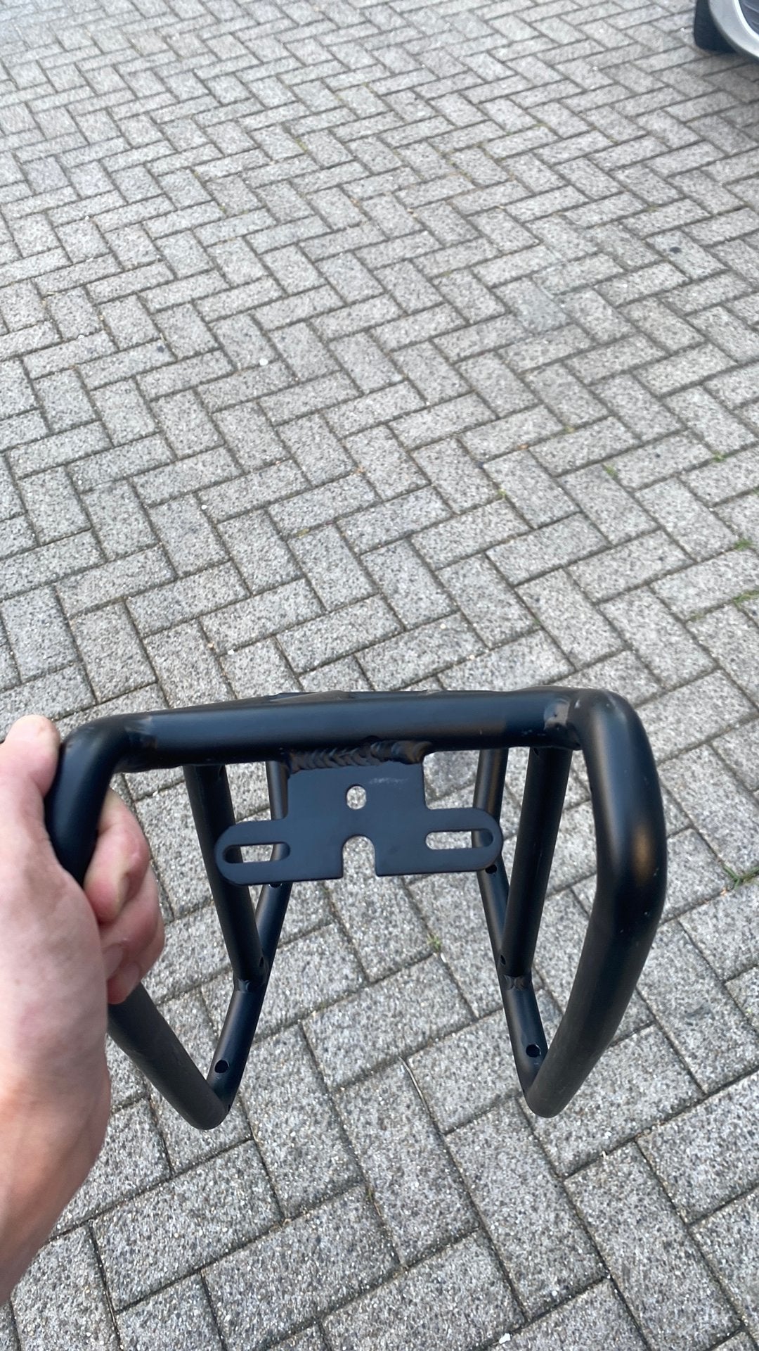 Esmaster achter rekje, Ophalen, Zo goed als nieuw