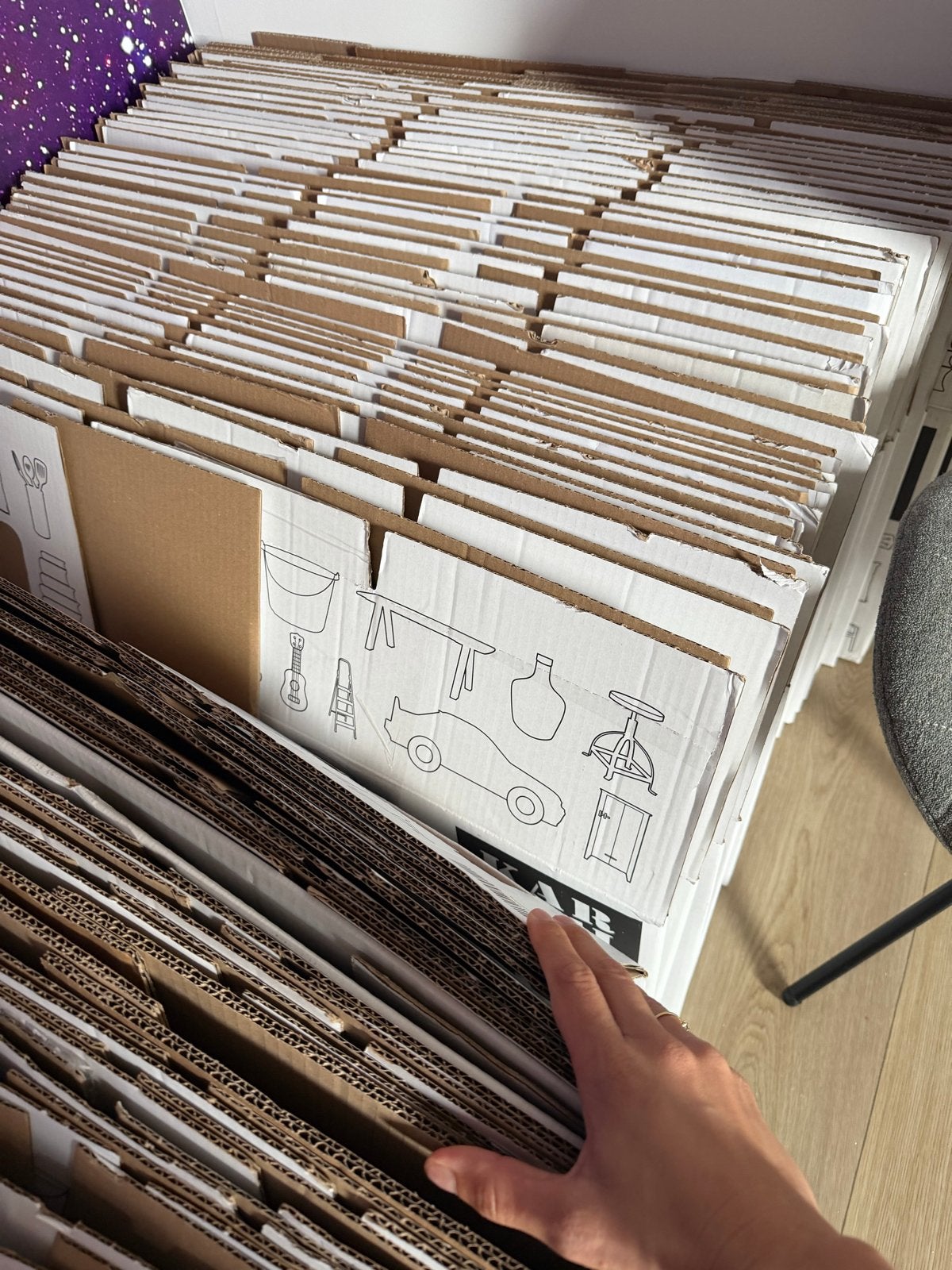 45+ Karwei Verhuisdozen - Zo goed als nieuw, Ophalen, Doos, 40 tot 60 cm, Opvouwbaar