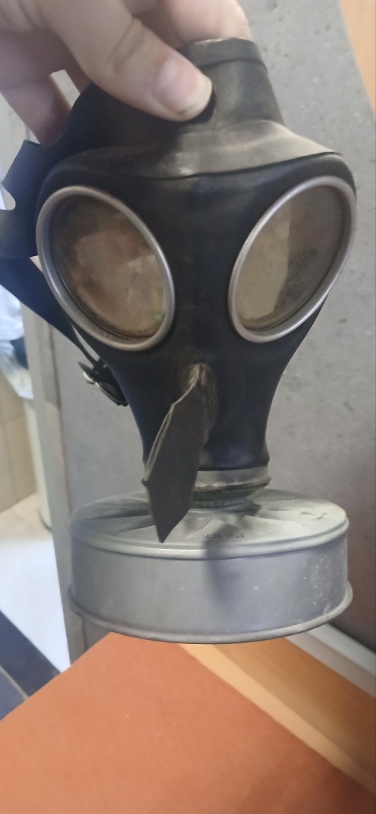 Vm40 Duitse gasmasker, Ophalen of Verzenden, Landmacht, Duitsland, Overige typen