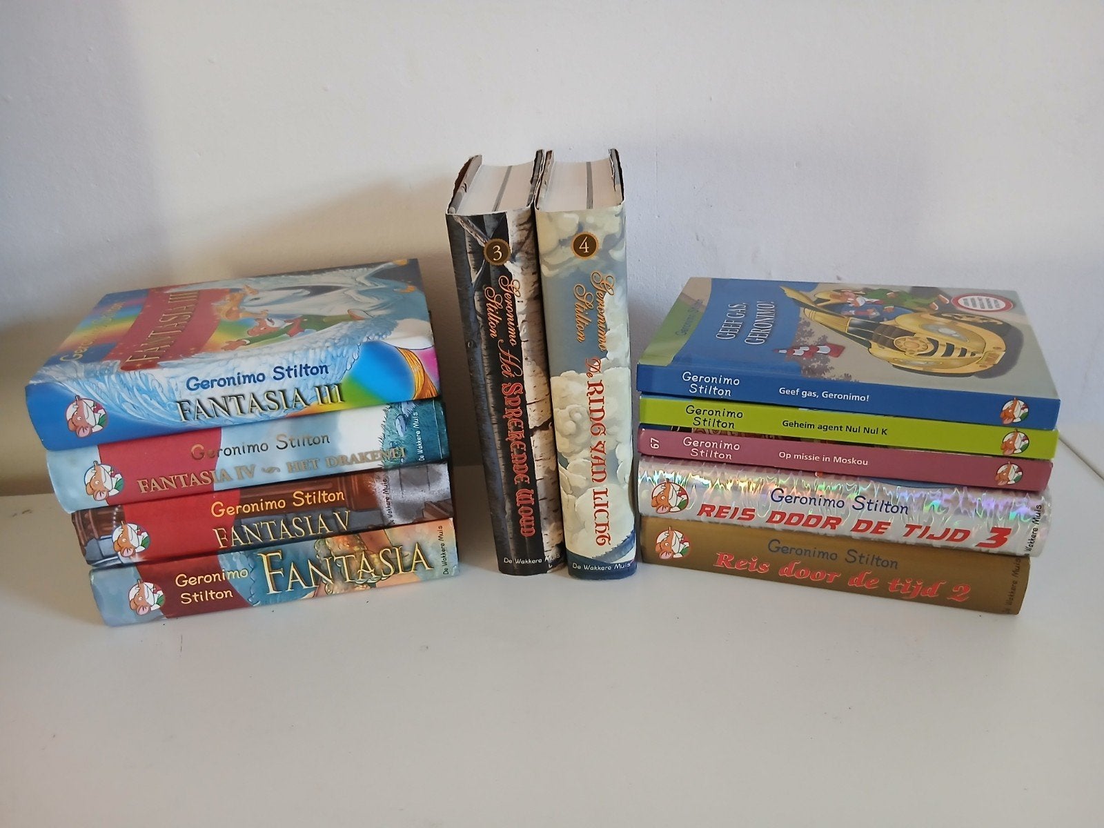 Geronimo Stilton leesboeken pakket (vandaag ophalen €30), Boeken, Ophalen, Zo goed als nieuw, Geronimo Stilton, Fictie algemeen