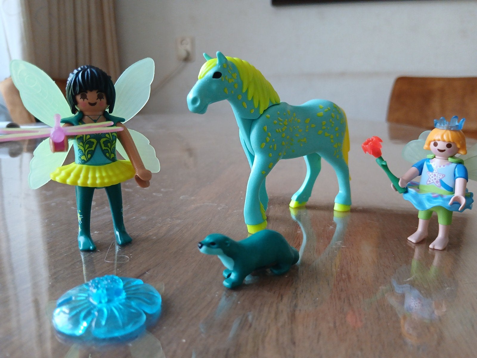 Playmobil 9137, Water fee met elfje, paard, otter en libelle, Kinderen en Baby's, Ophalen of Verzenden, Gebruikt
