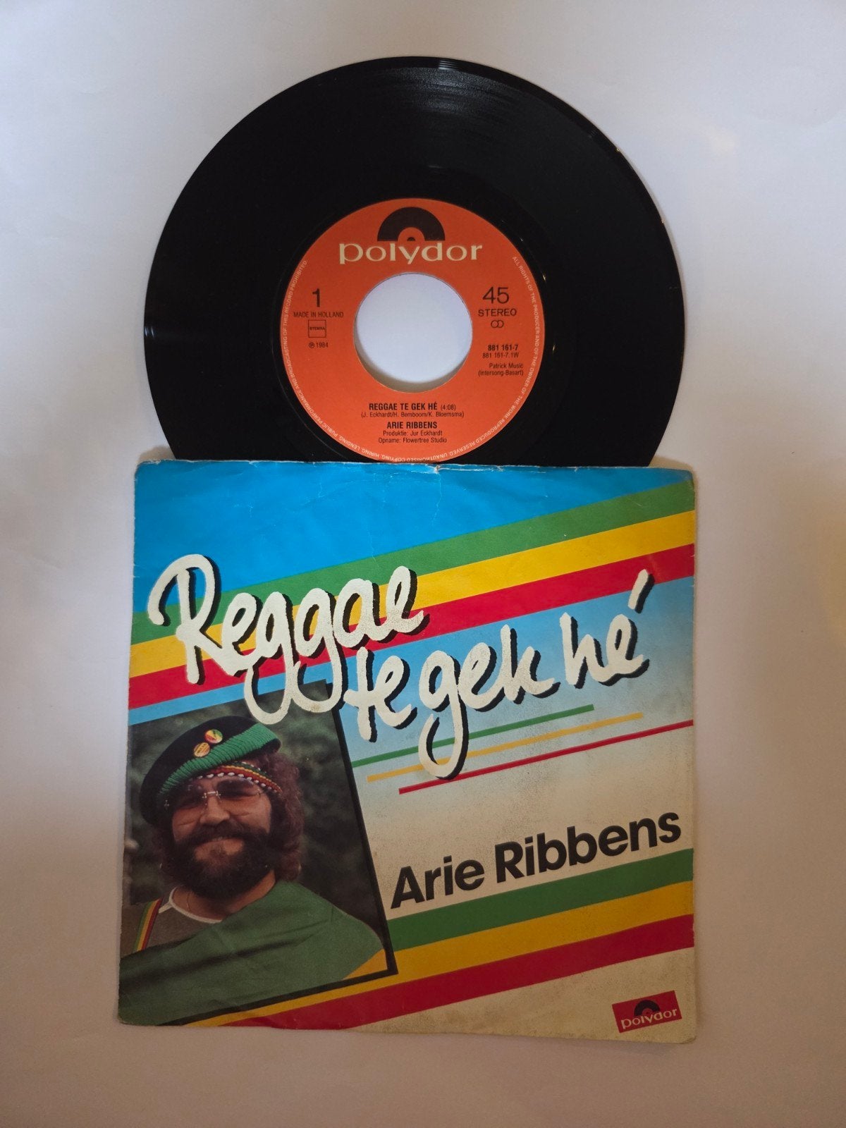 Arie Ribbens - Reggae te gek hé, Ophalen of Verzenden, Gebruikt, Nederlandstalig