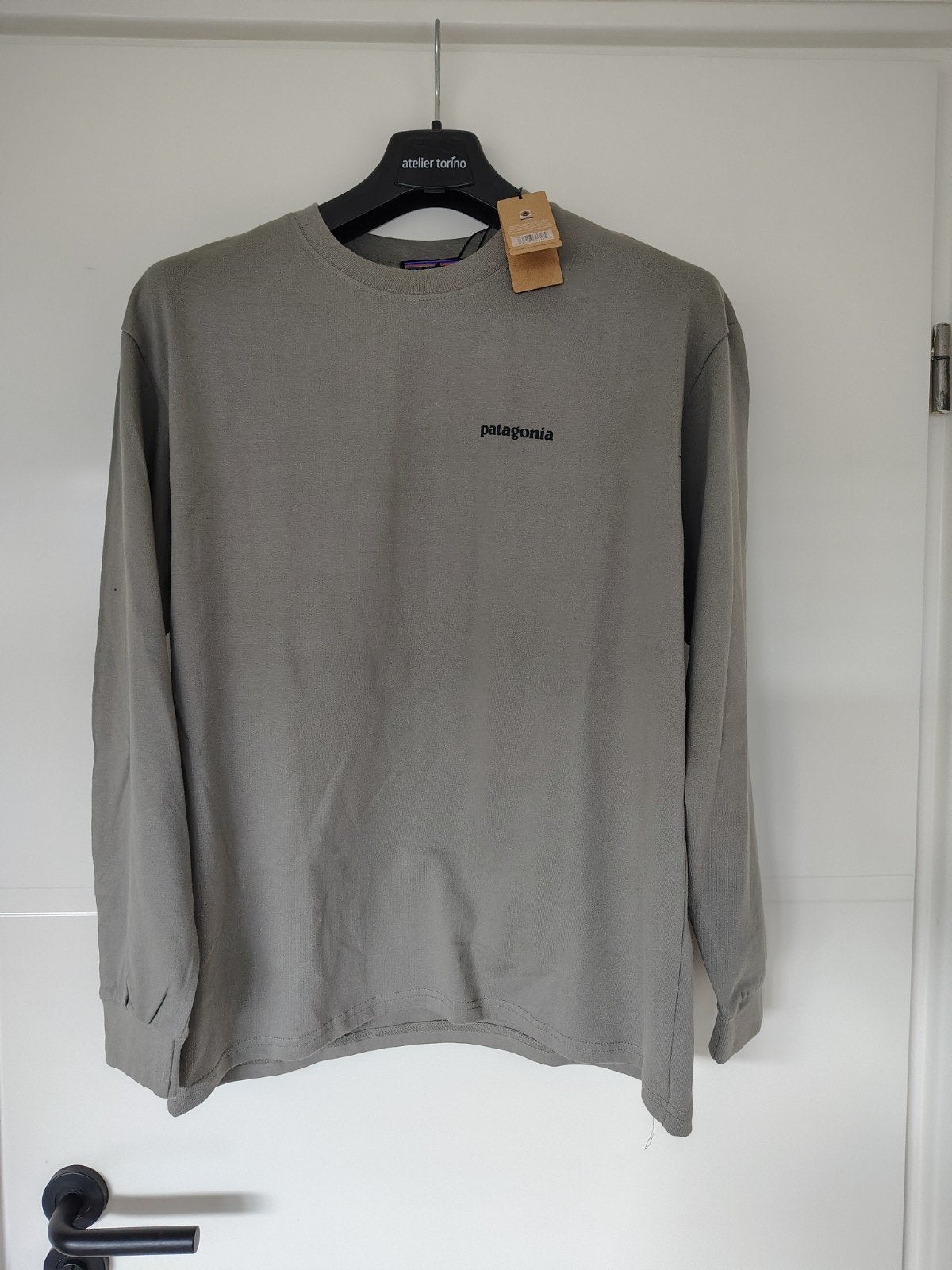 Nieuw Patagonia shirt lange mouw maat M grijs/groen, Ophalen of Verzenden, Nieuw, Maat 48/50 (M), Grijs