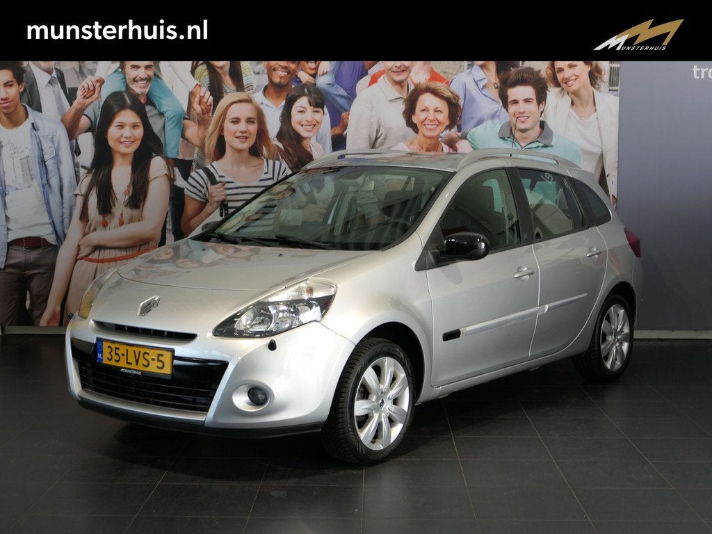 Renault Clio Estate 1.2 TCE 20th Anniversary - MEENEEMPRIJS!, Auto's, Renault, Bedrijf, Te koop, Clio, ABS, Airbags, Airconditioning