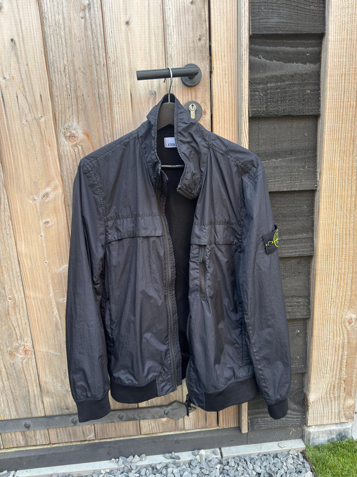 Stone island zomerjas maat S, Ophalen of Verzenden, Zo goed als nieuw, Zwart