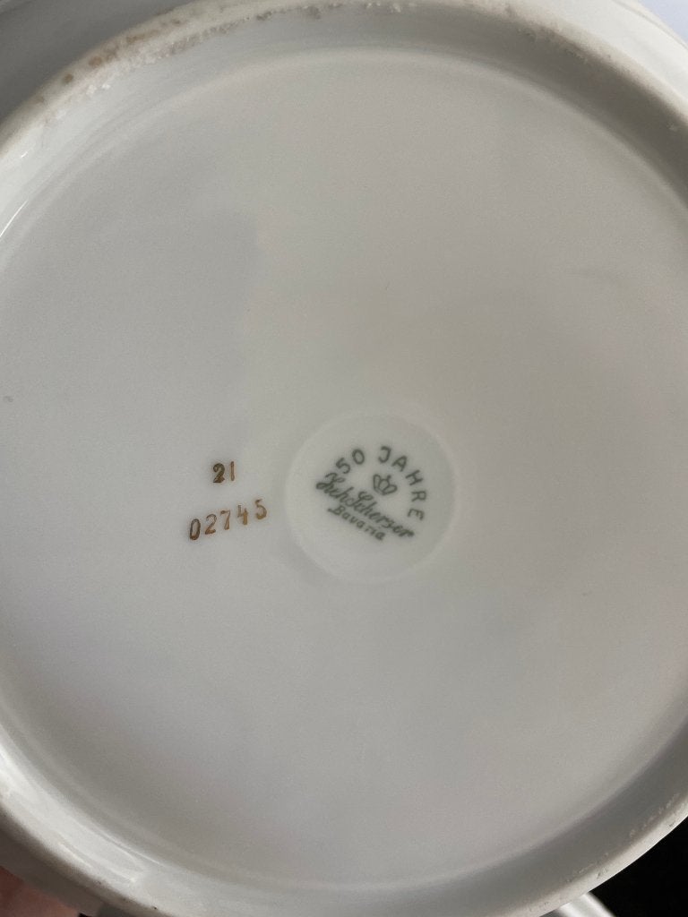 Foto 5 van Antiek Art deco ZehScherser Bavaria deelservies (1930)