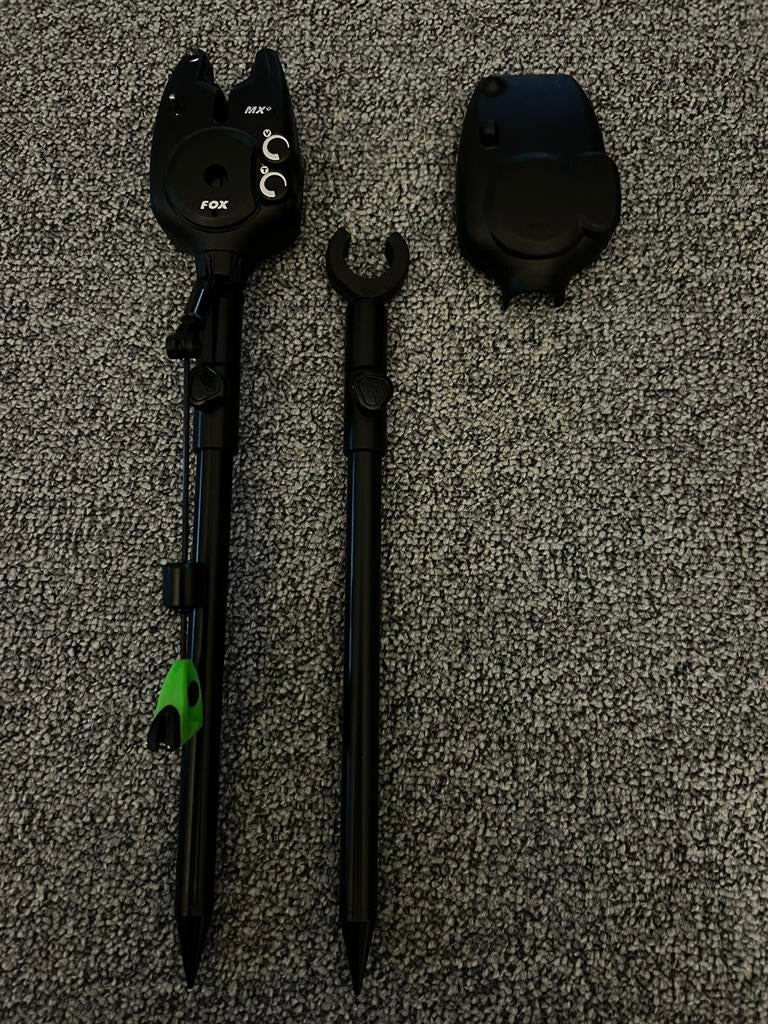 Fox Black Label Setje NIEUWSTAAT!, Watersport en Boten, Hengelsport | Karpervissen, Ophalen of Verzenden, Zo goed als nieuw, Complete set