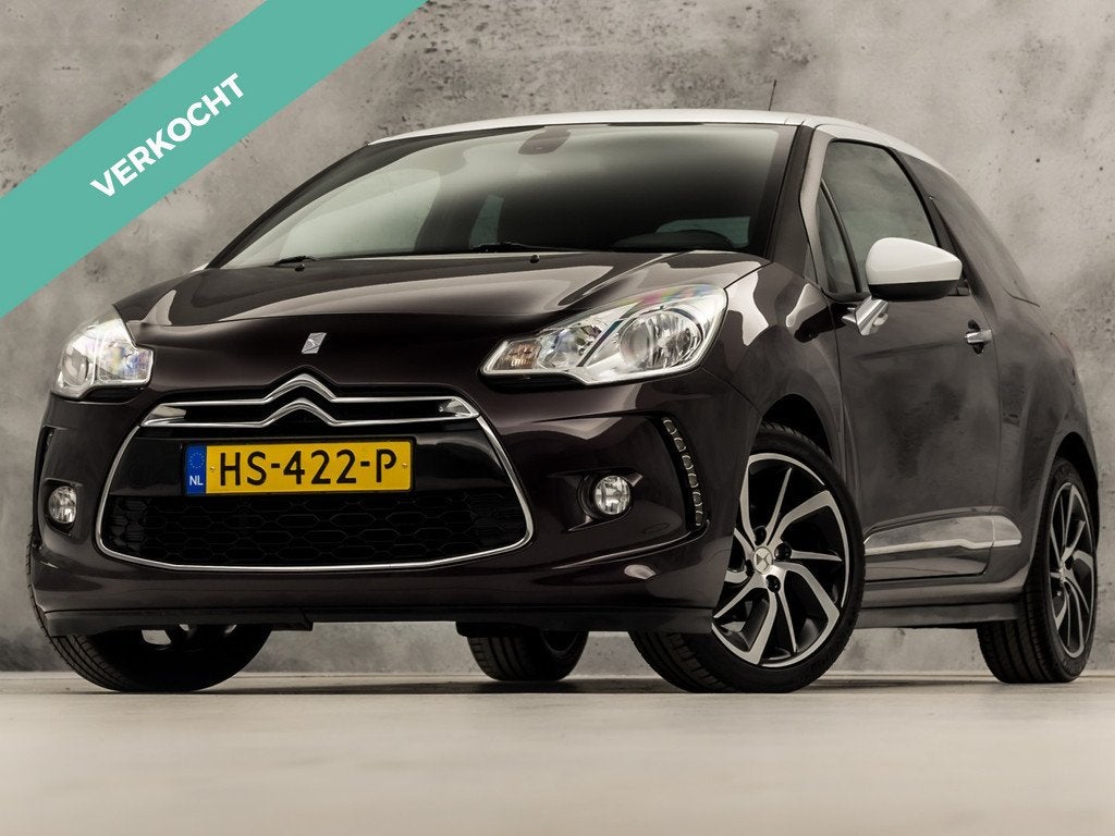 DS DS 3 1.2 PureTech So Chic (NAVIGATIE, 1e EIGENAAR, CLIMAT, Auto's, DS, Voorwielaandrijving, 12 maanden, Stof, Origineel Nederlands