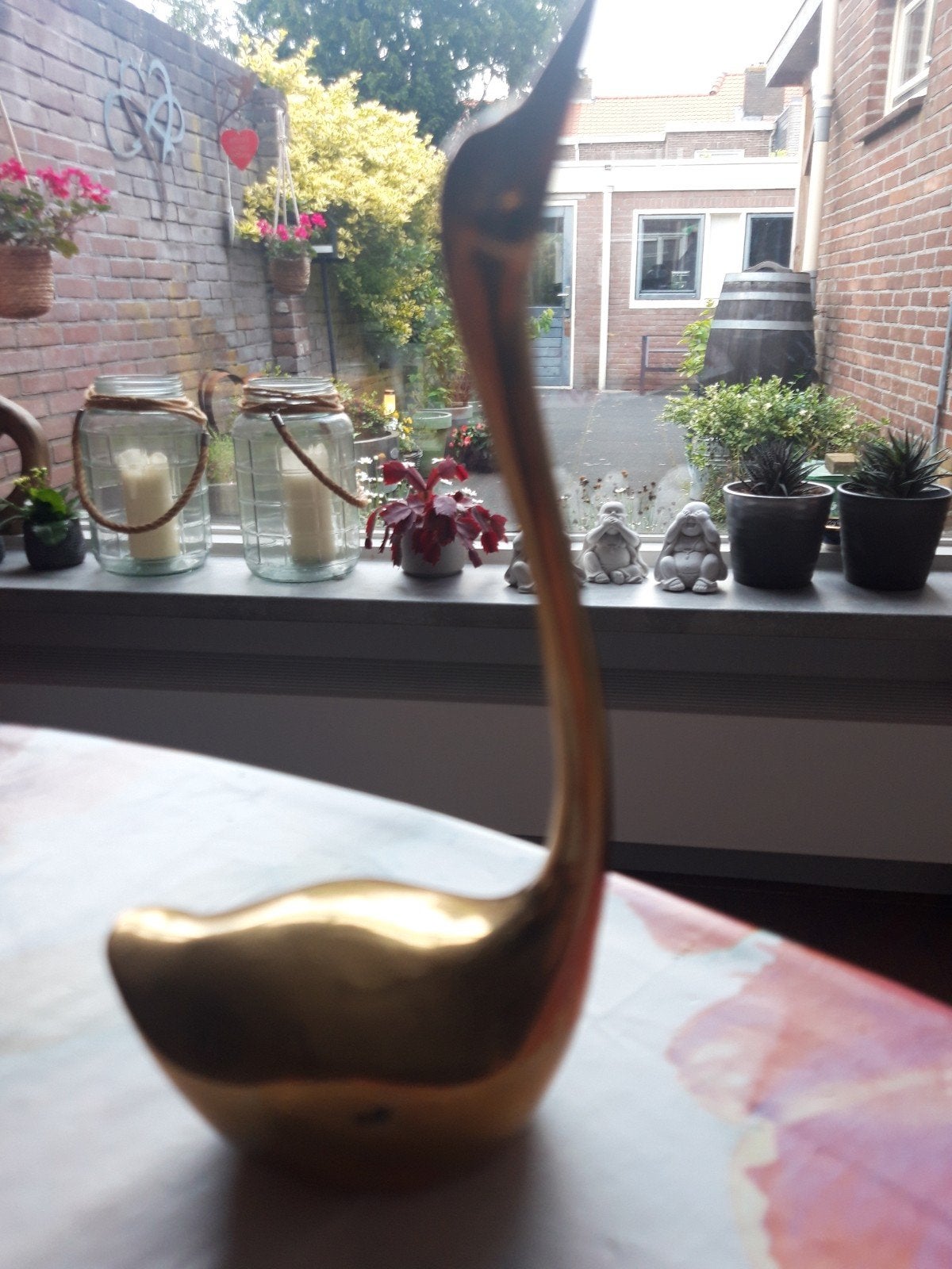 messing zwaan., Ophalen of Verzenden