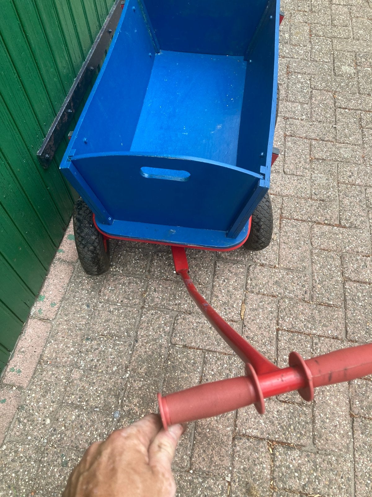 Bolderkar bolderwagen stand wagen strand kar festival wagen, Ophalen, Zo goed als nieuw
