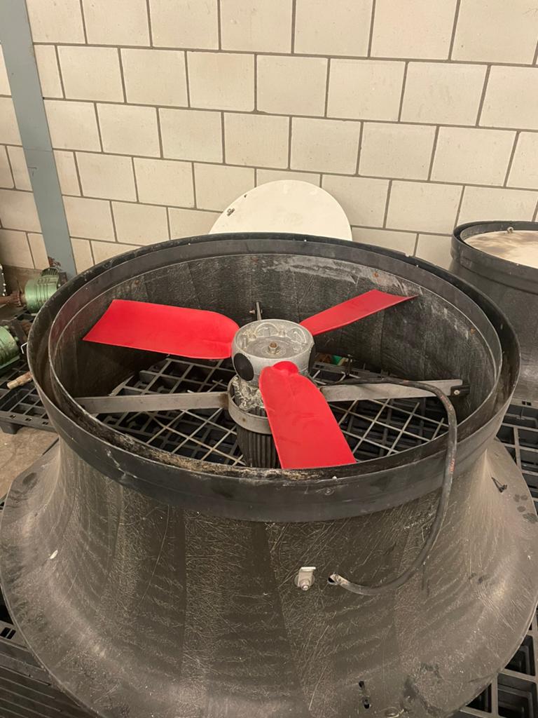 3x Multifan tunnelventilator 80cm stalventilator, Ophalen, Gebruikt, Afzuiger