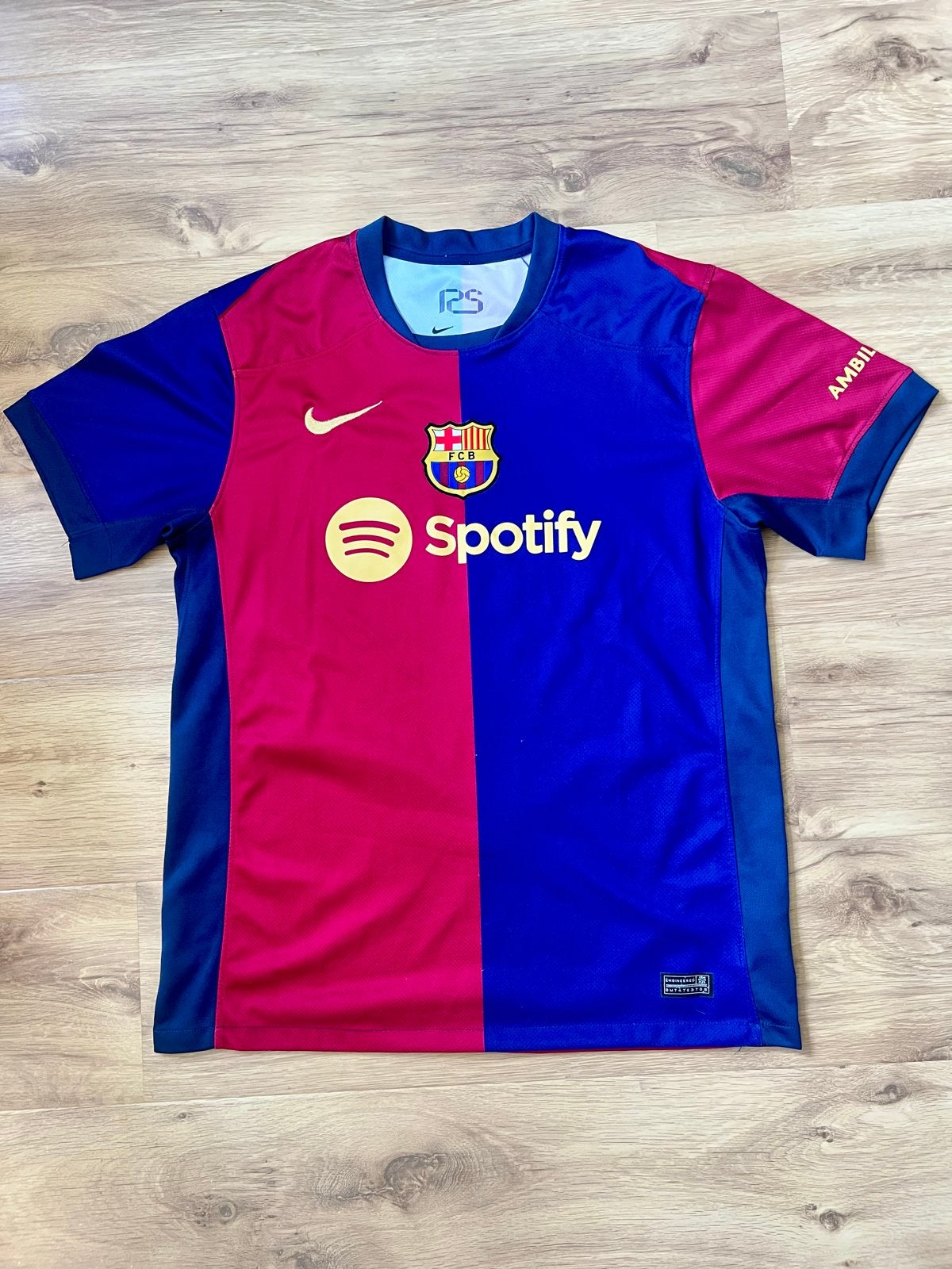 FC Barcelona Thuisshirt 2022/2023 Maat L, Kleding | Heren, Ophalen of Verzenden, Zo goed als nieuw, Maat 52/54 (L), Blauw