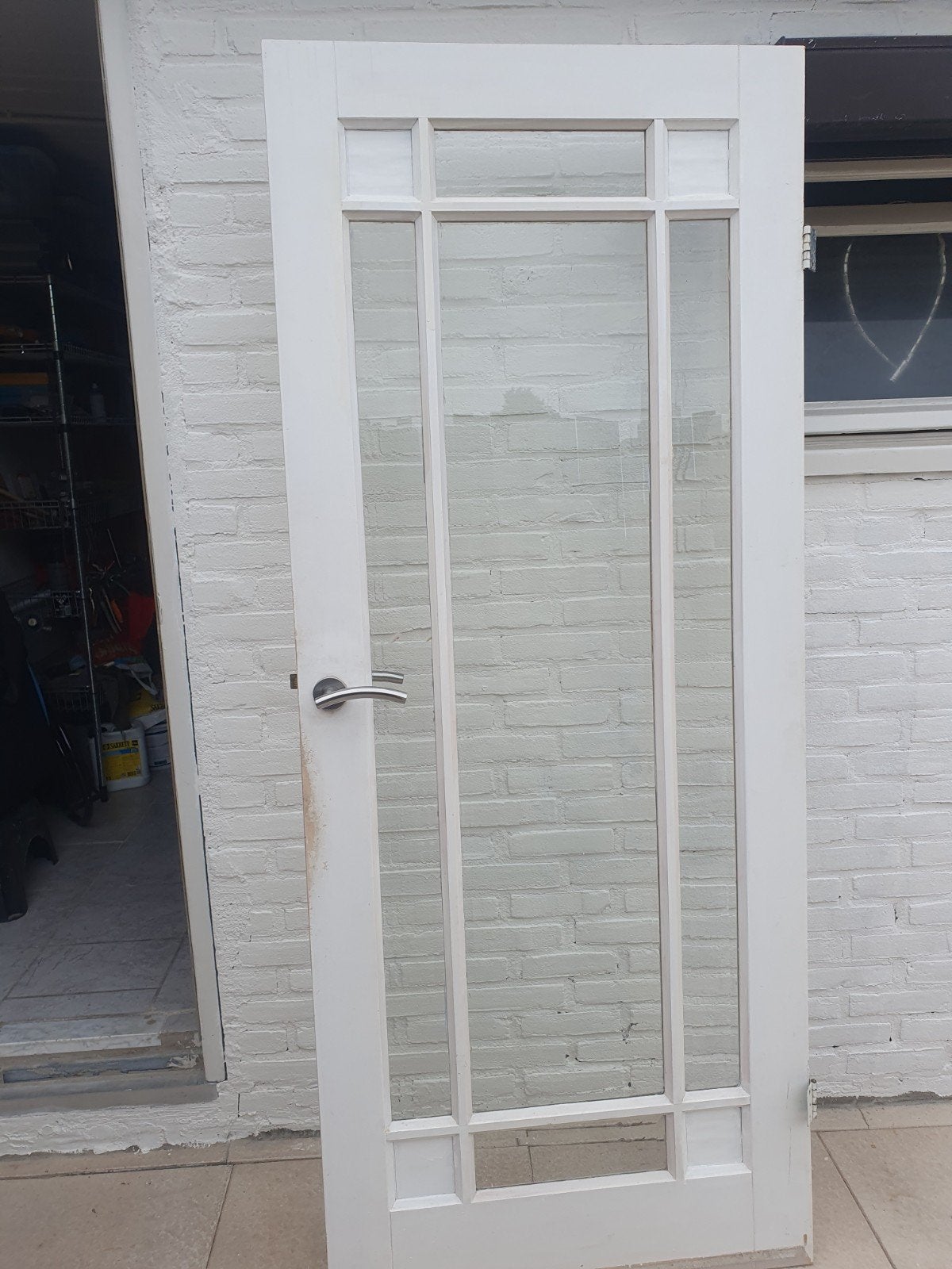 binnen deur, Doe-het-zelf en Verbouw, Ophalen, Gebruikt, 80 tot 100 cm, Binnendeur