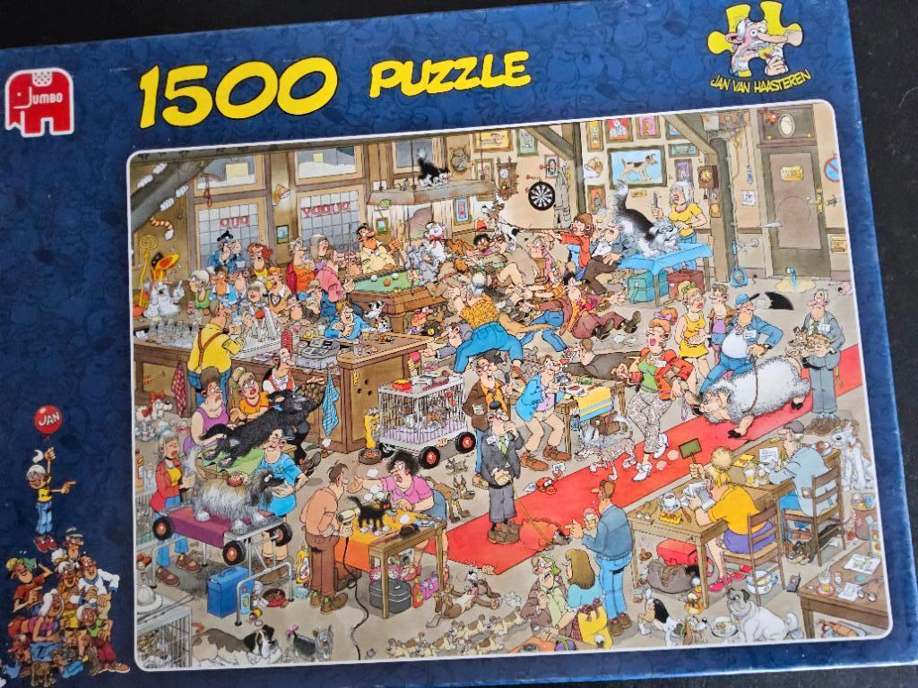 Jan van Haasteren puzzel, Hobby en Vrije tijd, Denksport en Puzzels, Ophalen, 500 t/m 1500 stukjes, Zo goed als nieuw, Legpuzzel