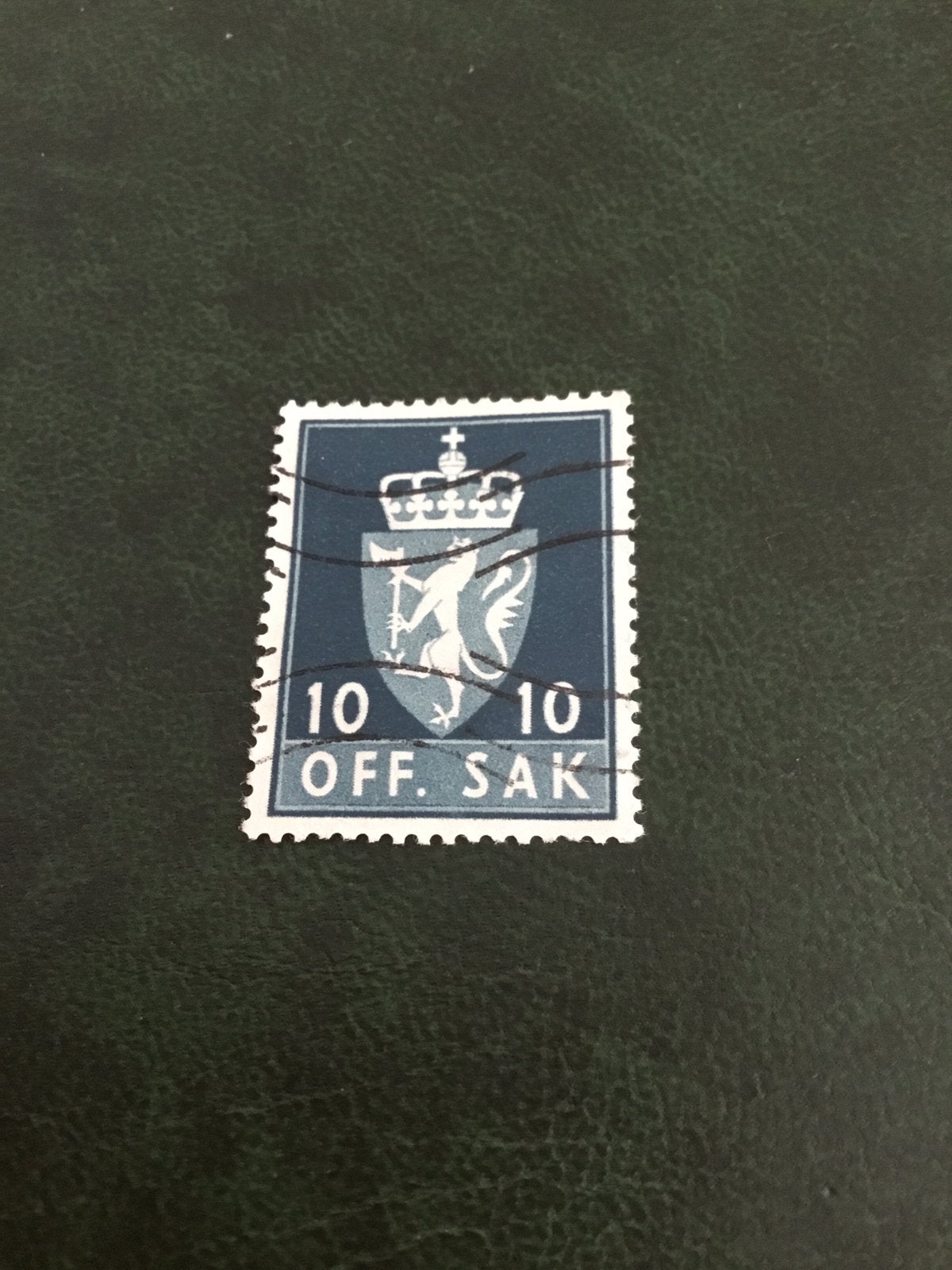 Noorwegen 10, Postzegels en Munten, Postzegels | Europa | Scandinavië, Ophalen of Verzenden, Noorwegen, Gestempeld