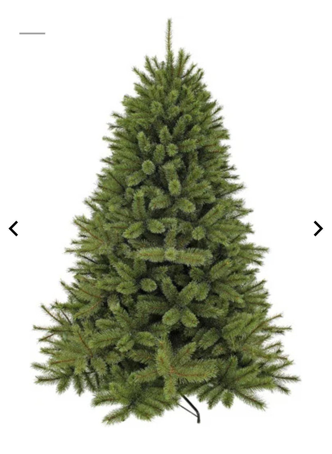 Kerstboom - H 185 cm , D 130 cm - Romagne groen, Diversen, Kerst, Ophalen, Zo goed als nieuw